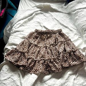 Cheetah skirt